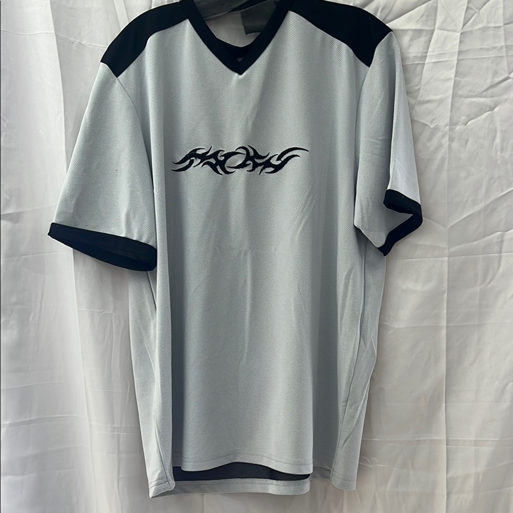 Next Black and Gray Polo Shirt with Stylish Design